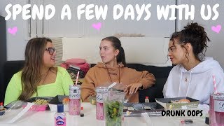 TIPSY NIGHT OUT VLOG FT HAN RENEE AND RACH LEARY  Madison Sarah [upl. by Gilba]