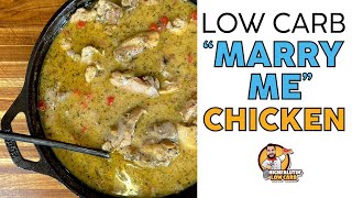 Low Carb quotMARRY MEquot CHICKEN  The BEST Keto SLOW COOKER or SKILLET Recipe Ever [upl. by Nadab]