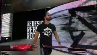 Seth Rollins new entrance 2016  REDESIGN REBUILD RECLAIM [upl. by Elesig]