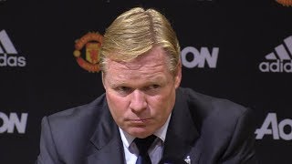 Manchester United 40 Everton  Ronald Koeman Full Post Match Press Conference  Premier League [upl. by Peltier]