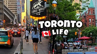 Toronto life Downtown Toronto Canada 🇨🇦 4K [upl. by Li]