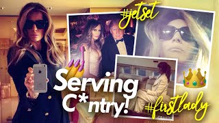 Melania Trump being an absolute DIVA ICON for 8 minutes [upl. by Nirhtak]