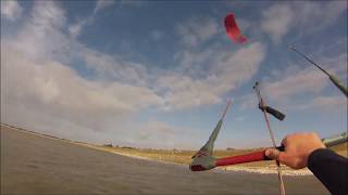 Session kite Eleveight Rs V3 8m² Inobo135kitesurf oldschool kiteloop boardoff La Rochelle [upl. by Atiken]