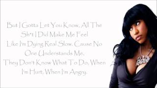 Nicki Minaj  Autobiography Lyrics Video [upl. by Tiphany]