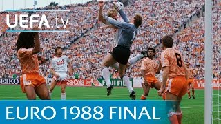 Netherlands v Soviet Union 1988 UEFA European Championship final highlights [upl. by Cohn797]