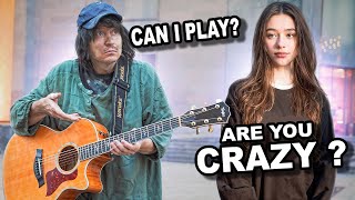 A GUITARIST PRETENDED to be HOMELESS and pranked STREET MUSICIANS found a dream [upl. by Arlyne]