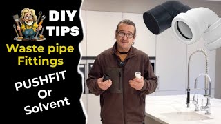 DIY tips SOLVENT waste vs PUSH fit which to use and why [upl. by Holbrook345]