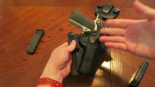 TT Gunleather Slim XC and Mag Holder Browning HiPower [upl. by Negeam]