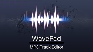 WavePad Audio Editing Tutorial  MP3 Track Editor [upl. by Annoyi]