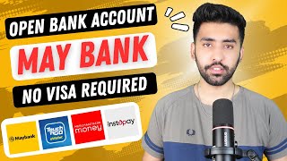 Open Bank Account in Malaysia  No Visa Required  malaysia malaysiaupdate malaysiavlog vlog [upl. by Gamal]