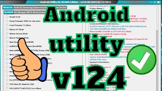 android utility pro v124 2023 new update no smart card detect  no update [upl. by Ramal714]