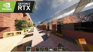 EXPLORING ENTIRE CITY IN MINECRAFT VR  RAY TRACING [upl. by Skyla]