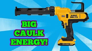 Make Caulking Fast And Easy With This DeWALT 20V Caulk Gun [upl. by Vel]