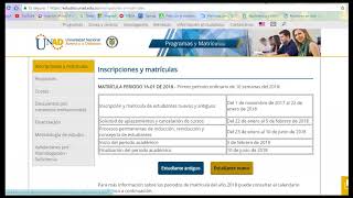 Tutorial de inscripción a la UNAD [upl. by Ibby569]