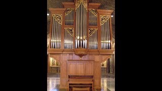 Vierne Clair de Lune on National Shrine Pipe Organ [upl. by Arlee]