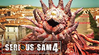 Serious Sam 4  Official 4K Popemobile Gameplay Trailer [upl. by Pammy648]