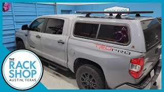 20142021 Toyota Tundra Short Bed Yakima LockNLoad SkyLine Roof Rack  The Rack Shop  Austin TX [upl. by Llechtim]