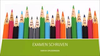 Examen Nederlands  Schrijven [upl. by Alihet]