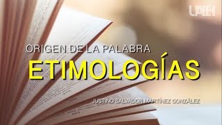 Origen de la Palabra Etimologías [upl. by Okimuy]