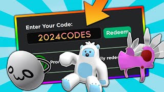 8 NEW CODES ALL 2024 Roblox Promo Codes For ROBLOX FREE Items and FREE Hats UPDATED [upl. by Daniel]