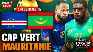 🔴🇨🇻🇲🇷 CAP VERT  MAURITANIE  🏆18 EME FINALE can 2024  LE CAP VER ENCHAINE [upl. by Joella]