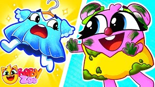 My Clothes Are Gone Song 😅  Funny Kids Songs 😻🐨🐰🦁 And Nursery Rhymes by Baby Zoo [upl. by Eicyal]