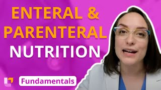 Practice amp Skills Enteral and Parenteral Nutrition  Fundamentals of Nursing  LevelUpRN [upl. by Ynnaffit]