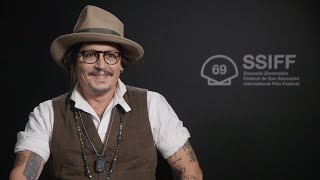 Entrevista a Johnny Depp Premio Donostia  2021 [upl. by Kurzawa]