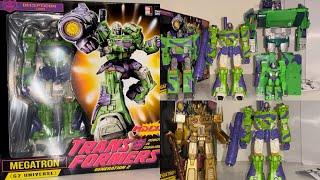 Transformers threezero MDLX G2 universe megatron review Generation 2 action figure collection [upl. by Conrado]