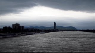 Hochwasser 2013 in Wien  Neue Donau Donauinsel Donau [upl. by Nollahs]