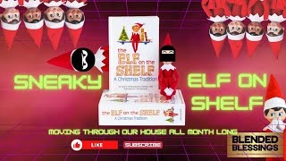 Watch the Blended Blessing Family as they try to catch the Sneaky Elf on the shelf [upl. by Lotsirb]