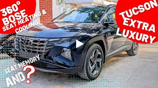 Hyundai Tucson Extra Luxury Turbo SUV 2023 Ocean Indigo Pearl Deep Sea Blue AutosBangla [upl. by Rodina218]