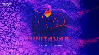 BINITAWAN  YB KYLE X AZETROC Lyrics Video Prod by Hvrtzlab [upl. by Belicia]