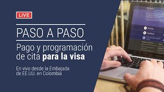 Pago y programación de cita para la visa [upl. by Assilak777]