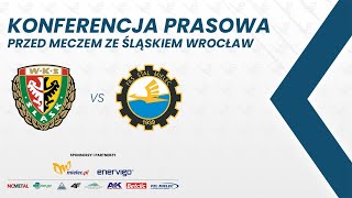 KONFERENCJA  Przed meczem ze Śląskiem Wrocław [upl. by Llewon]