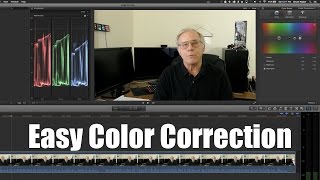 Beginners Guide to Color Correction In Final Cut Pro X FCPX [upl. by Eimmaj]