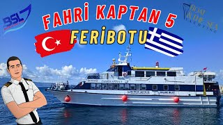 Feribot ile Seyir Manevra  Yunanistan Kos adası Vlog [upl. by Nainatrad]