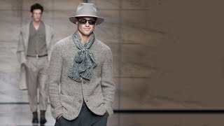 Giorgio Armani  Fall Winter 20232024  Menswear [upl. by Tsenre]