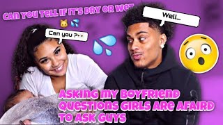 Asking a GUY questions girls are Afraid to ask guys😳‼️Gets Freaky￼ [upl. by Leckie]