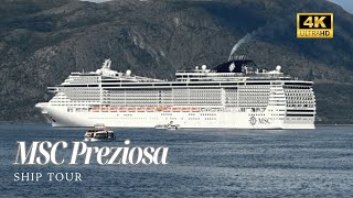 MSC Preziosa 4K 2023 full ship tour [upl. by Sebastiano]