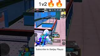 M146 Glacier 1v2 🔥🔥 wait for Sanjay Playzz shorts bgmi bgmilive [upl. by Kast985]