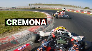 ROK SHIFTER POV Onboard in Cremona Karting Circuit [upl. by Ikkim]