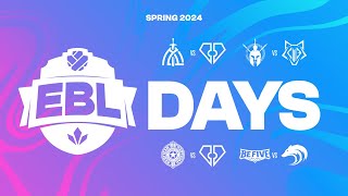 EBL DAYS LAN  Partizan vs Crvena zvezda  BeFive vs Lupus  SPRING 2024 [upl. by Acsecnarf569]