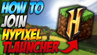 How To Join Hypixel Server In Tlauncher 2023 [upl. by Alletneuq]