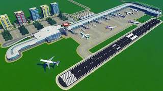 Can we Make MILLIONS with the New Cities Skylines Airport DLC [upl. by Rtoip]