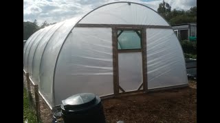 DPlant Horticulture how to build and cover a polytunnel [upl. by Gower606]