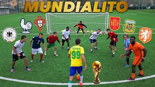 WORLD CUP MUNDIALITO FOOTBALL CHALLENGE wFootwork Italia [upl. by Nnairahs]