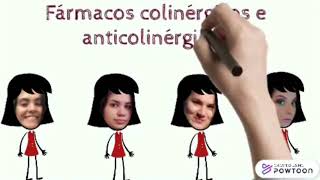 FÃ¡rmacos colinÃ©rgicos e anticolinÃ©rgicos [upl. by Yseulta]