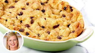 Professional Baker Teaches You How To Make BREAD PUDDING [upl. by Rabi]