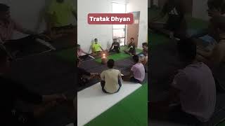 Tratak Dhyan Meditation Meditation for beginners meditation yogaasanas [upl. by Yrrad173]